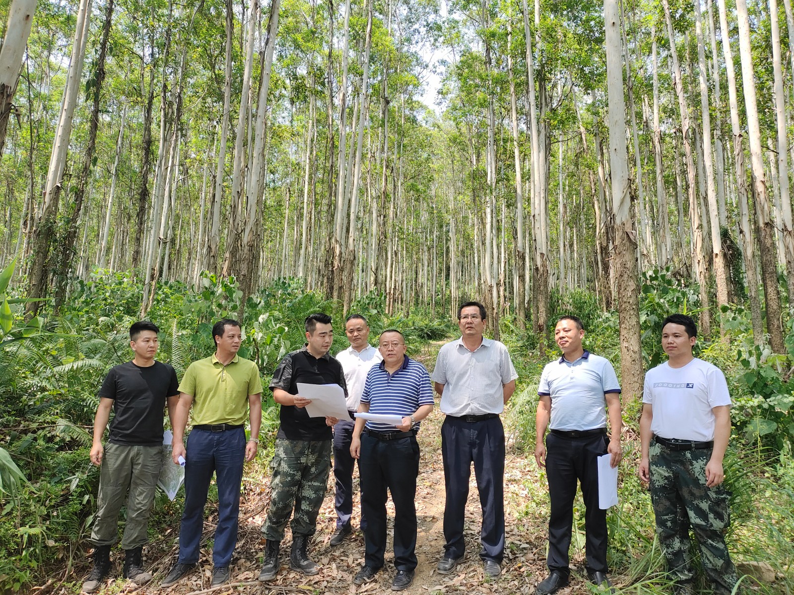 张泽尧一行人前往清远分公司林地检查指导营林生产工作-胡洋摄 (1).jpg